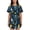 Space And Animals, variant on Naloa Soccer Women's Short-Sleeved Pajama Set, Loungewear, Summer pajamas, Breathable Cozy - Medium