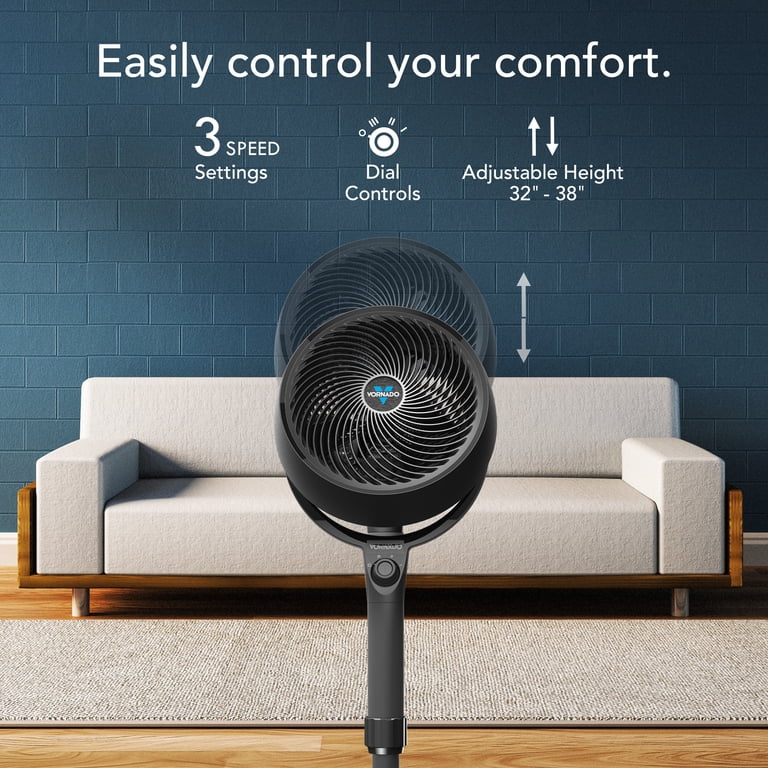 Vornado, Pedestal Air Circulator Fan, 683, 3 Speed Control