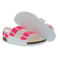 thumbnail image 4 of Birkenstock Milanos BS Narrow Unisex Shoes Size 5, Color: Patent Neon Pink/White, 4 of 5