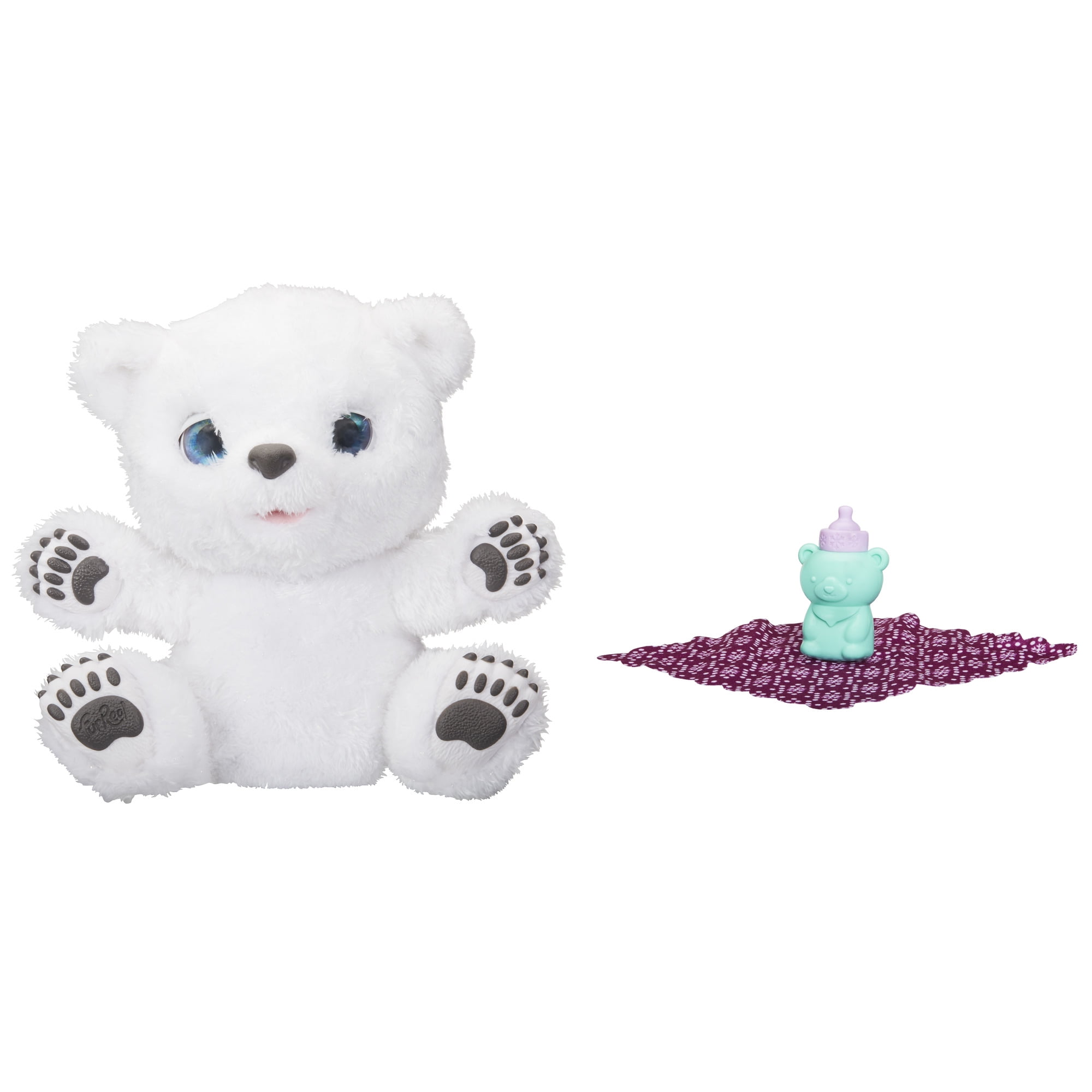 Plush Toy Sneezy Polar Bear Care Bear Stuffed Animal Kids Toy furReal Snifflin 