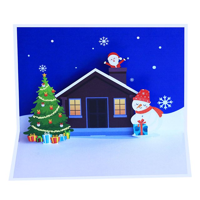 Tarjetas de Navidad Tarjetas de Feliz Navidad Tarjetas navideñas hechas a mano