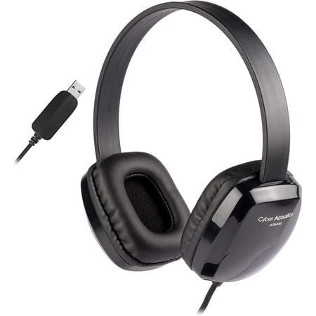UPC: 0646422301167 | Cyber Acoustics Acm-6005 Usb Stereo Headphones