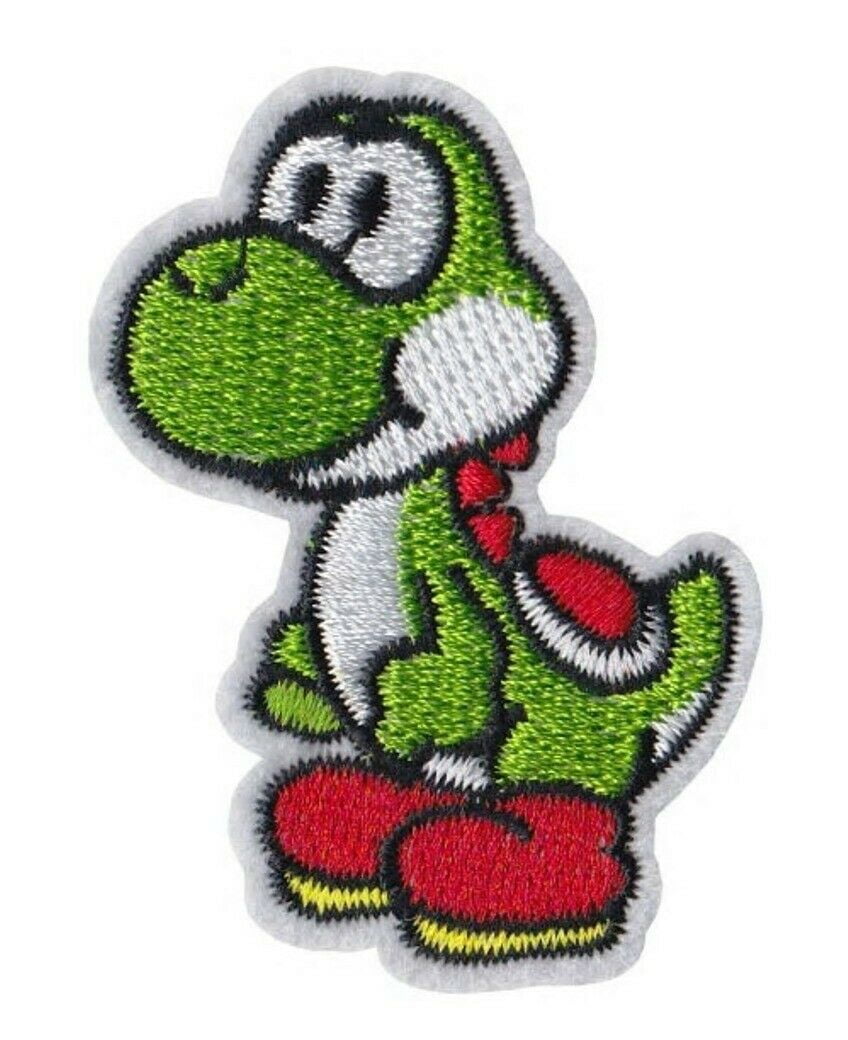 Super Mario Brothers Embroidered Iron On Patches 