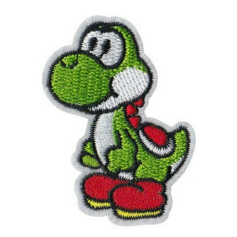 Mario iron On Patch Yoshi Patches iron on Patches For Jacket Sew On Patch