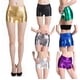 thumbnail image 2 of Pantalones cortos para mujer, trajes de actuación en el escenario de discotecas de colores sólidos europeos y americanos, 2 of 6