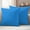 Blue DoderBlue, variant on Violet Color Outdoor Waterproof Pillow Covers, Geometric Green Vertical Striped Modern Decorative Square Throw Pillowcase Sofa Cushion Sham for Patio/Couch/Chair, 16"x16" 2 Pack