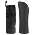 thumbnail image 2 of Makeup Brush Storage Bag Black Large Capacity Dustproof Portable Silicone Travel Makeup Brush Holder for Home, 2 of 5