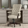 thumbnail image 7 of Bush Salinas Adjustable Height Fabric Office Chair with Arms in Cream, 7 of 7