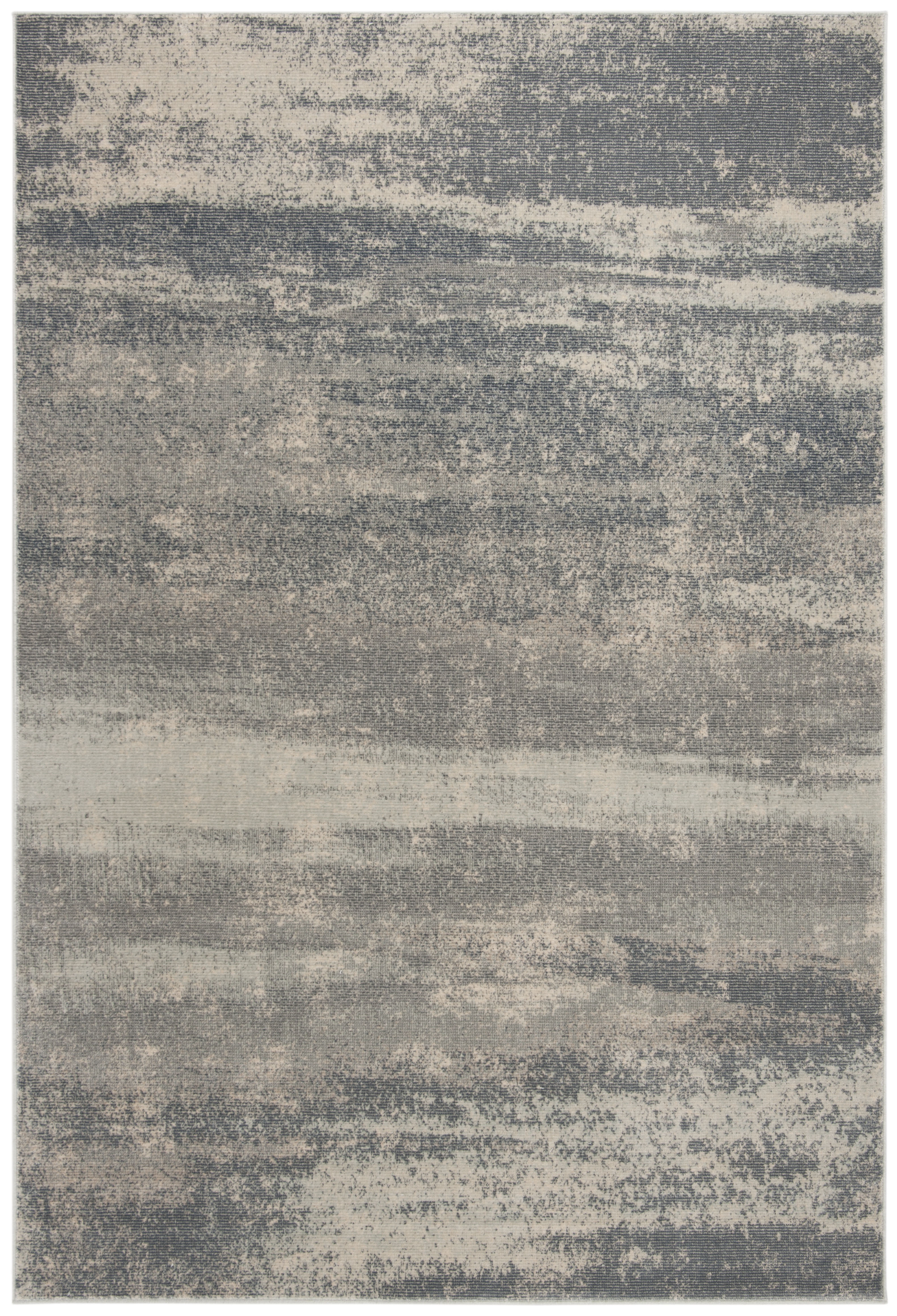 SAFAVIEH Noble Natalee Abstract Area Rug, Light Blue/Ivory, 5'1" x 7'6"