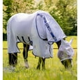thumbnail image 4 of Amigo Bug Buster Fly Sheet (No Fill, Hood), Lavender (Atlantic Blue/Ivory Trim), Size: 63, 4 of 4