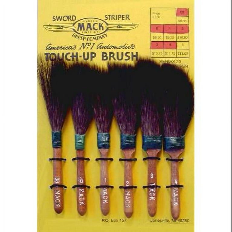MACK Sword Pinstripe/Pinstriping Assorted Brush 10-1,0,00,000