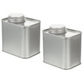 thumbnail image 1 of MasteelfCA 2Pcs Practical Tinplate Cans Tinplate Tea Storage Containers Storage Holders, 1 of 7