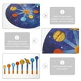 thumbnail image 2 of LOLIPPYY 1Set Eco Friendly DIY Planet Model Solar System Set Realistic Durable for Home Decor and Education, 2 of 3