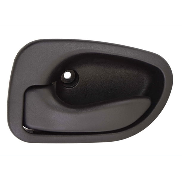 Manija Puerta Interior Atos 2001 A 2012 Dodge HUSHAN Izquierdo Trasera Plástico Negro Pata Larga Basico - Lujo - BASE Hatchback