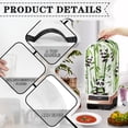 thumbnail image 4 of HELLHERO Panda Bamboo Pattern Oil Proof Polyester Dust Cover with Durable for Kitchen Use, 4 of 6