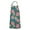 Pioneer Flower Floral-2, variant on Pioneer Flower Floral Print Pattern Apron for Women and Men, Cotton Linen Waterproof with Pockets, Adjustable, 33x27 Inch for Kitchen, Gardening, BBQ, Salon