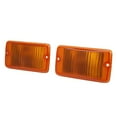 thumbnail image 2 of Turn Signal Light Housing, 2 Pcs 55157032AA Anti Scratch  For Car Replacement For  Rubicon Sahara, 2 of 8