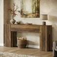 thumbnail image 4 of Table Console de 71 Pouces pour Entrée, Console de Ferme derrière Canapé, Marron, 4 of 9