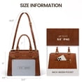 thumbnail image 3 of Bolso LOVEVOOK, bolso, bandolera y asa superior, color marrón, 3 of 7