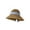 Brown, variant on ZACPNCV Summer Beach Sun Straw Hats for Women Wide Packable Travel Bucket Hats Mother's Day Gifts Green Free Size