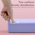 thumbnail image 4 of Yoga Block, Exercise Equipment, High Density EVA Non Slip Waterproof Support for Yoga, Pilates, Stretching, Fitness, Rehabilitation, Portable, Durable, 4 of 7
