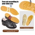 thumbnail image 3 of Full Sole Replacement Rubber Shoe Sole Replacement Shoe Bottom Non-Slip Elastic Sole for Sneakers Boots Repair, 3 of 8