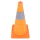 thumbnail image 2 of Cono de seguridad reflectante de 45 x 24,5 x 24,5 cm, plegable, portátil, blando, para estacionamiento en carretera., 2 of 14