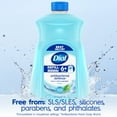 Dial Antibacterial Liquid Hand Soap Refill, Spring Water, 52 fl oz