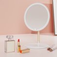 thumbnail image 3 of LCXmlly Standing Makeup Mirror With Adjustable Angle Adjustable LED Light Makeup Mirror Portable Vanity Mirror for Home and Travel, 3 of 9