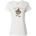 thumbnail image 3 of Inktastic Happy Thanksgiving Women's T-Shirt, 3 of 5
