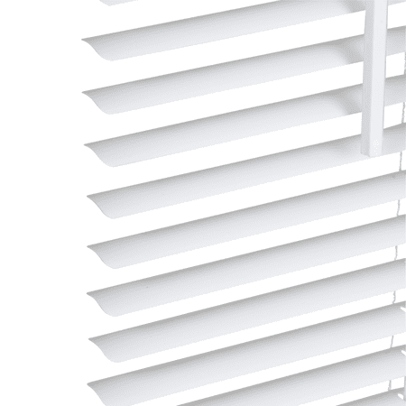 Lotus & Windoware Cordless 1 Vinyl Mini Blind 36 Wide x 78 Long, White (MLX3678WH)