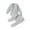 Gray, variant on Esaierr Newborn Baby Boys Girls Clothes Set 2Pcs Unisex Toddler Hooded Long Sleeve Bodysuit Stretchy +Pants Spring Fall Outfits for 1-24Months