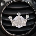thumbnail image 3 of KAKOWELY Pince à Parfum Couronne 1 Pce Chic en Forme de Couronne Désodorisant pour Voiture Diffuseur de Parfum pour Voiture Pince Déco de Voiture 1,69 Pouces X 1,18 Pouces X 1,18 Pouces, 3 of 5