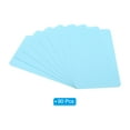 thumbnail image 3 of Unique Bargains 3.5' x 2' Blank Paper Business Cards, 90 Pack Small Index Flash Cards Words Message Note Card, Blue, 3 of 7