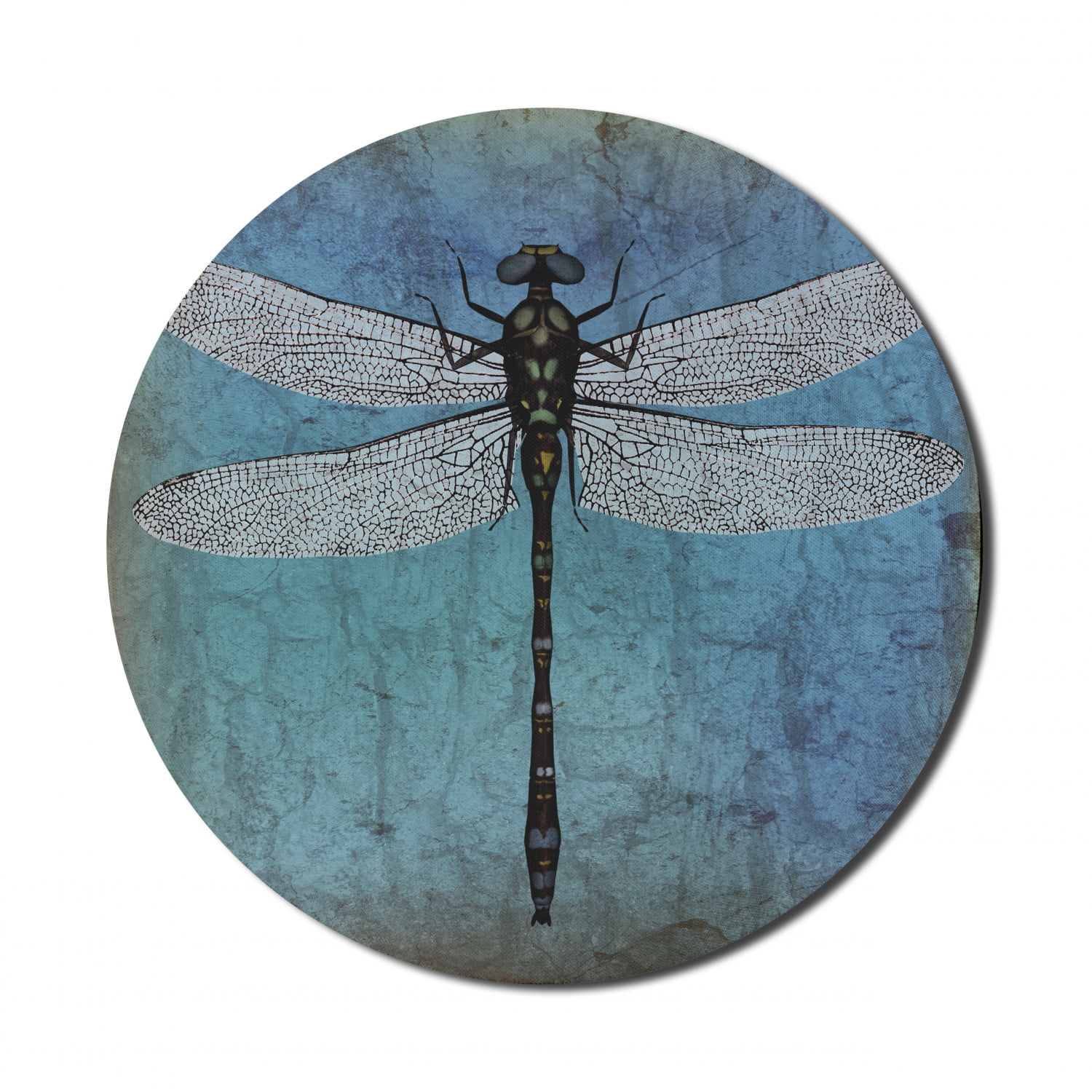 Dragonflies Purple Pink Blue Mouse Pad Personalize Gifts Any Text In Any Color 