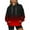 Red 1, variant on EQWLJWE Gradient Sweatshirt for Women Tie Dye Print Hoodie Long Sleeve Drawstring Pullover Tops Loose Casual Sweatshirt for Women Plus Size Oversized Sweatshirts For Women Halloween
