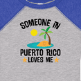 thumbnail image 4 of Inktastic Someone in Puerto Rico Loves Me Boys or Girls Baby Bodysuit, 4 of 5