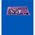 thumbnail image 2 of Beetlejuice "Just Say Those Words" Adult Royal Blue Crew Neck Short Sleeve Tee-XL, 2 of 4