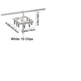 thumbnail image 2 of Foldable Laundry Drying Rack with Multiple Clips for Underwear and Socks, Space-Saving Hanger for Dormitories and Balconies, Gray, 2 of 2