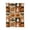 Blanket |28"x39", variant on 28"x39" Halloween Quilt Bedding Orange Patchwork Plaid Bedspread, Halloween Pumpkins Flannel Throw Blanket, Soft Microfiber, Halloween Quilt for Room Decor