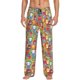 thumbnail image 1 of Balery Boho Cute Owls Pantalones de pijama para hombre, pijama ultraligero, pantalón de descanso-3X-Large, 1 of 6