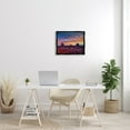 thumbnail image 3 of Stupell Industries Mesa Buttes Desert Canyon Radiant Orange Sunset Photograph Luster Gray Floating Framed Canvas Print Wall Art, Design by Andy Crawford Photography, 3 of 5