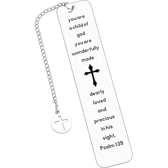 Bible Stuff, Baptism Gifts, Bible Bookmark, Easter Basket Essentials First Communion Gifts for Teens, Confirmation Gifts for Teenage, Gifts for Goddaughter Godson