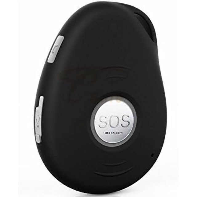 SkyAngel911FD - 4G -Mobile Cellular - NO Monthly FEE - 911-2-Way Voice - Waterproof Alert Phone - Automatic Fall Detection (Black)