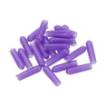 thumbnail image 4 of 20Pcs Rubber End Caps 3mm(1/8") ID Vinyl Round Tube Bolt Cap Cover Screw Thread Protector,Purple, 4 of 5