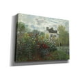 thumbnail image 2 of Epic Graffiti 'The Artist’s Garden In Argenteuil' by Claude Monet, Giclee Canvas Wall Art, 54"x40", 2 of 8