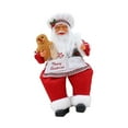 thumbnail image 5 of S SERENABLE Christmas Chef Ms Claus Figurine Chef Statue Centerpiece Collectible Xmas Gift Christmas Decoration for Home Fireplace Party B, 5 of 8