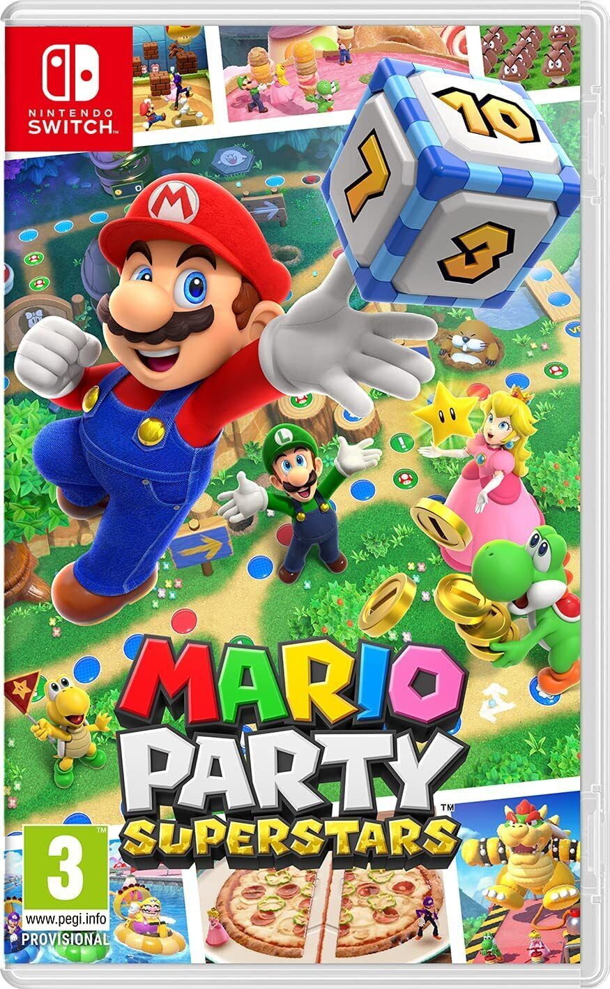 Mario Party Superstars 6本セット Mario Party Superstars - Nintendo Switch Game with Superstars
