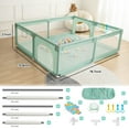 thumbnail image 7 of Baby Playpen, 71x79'' Extra Large Baby Playard, Kids Activity Center with Anti-Slip Base,Sturdy Safety Play Yard for Infants Toddlers, 7 of 7