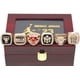 thumbnail image 1 of Set de réplicas de campeonatos de los Bulls de Chicago de 1991, 1992, 1993, 1996, 1997, 1998 con caja de regalo. Levamdar XMWJ257-3, 1 of 8